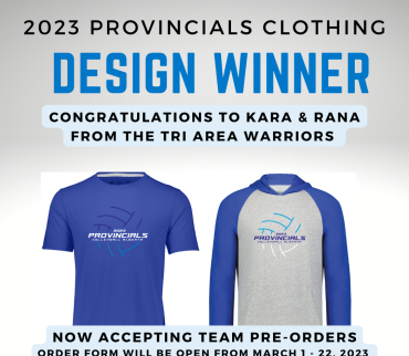 2023 Provincials Design Contest Winner!