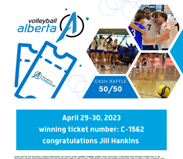 April 29-30, 2023 50/50 cash raffle! Winner Announced!