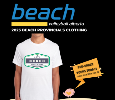 2023 Beach Provincials Clothing – Online Pre-Order Form