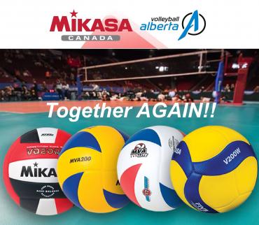 Volleyball Alberta Extends Partnership With Mikasa Canada For Another 5 Years!