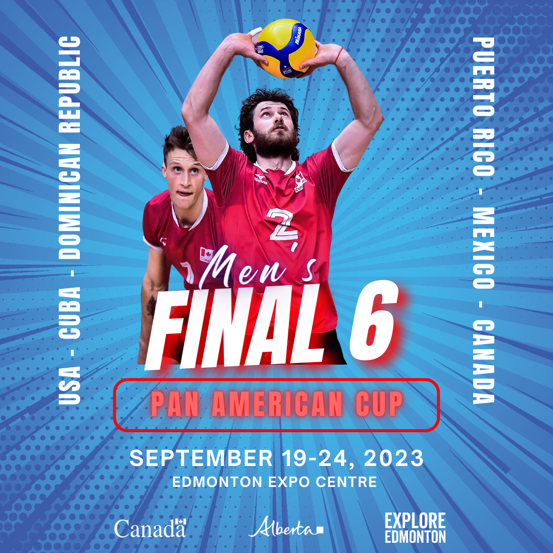 2023 NORCECA Men’s Final 6: Coming to Edmonton!